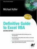 Definitive guide to Excel VBA